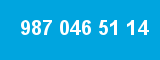 987 046 51 14 987 046 51 14